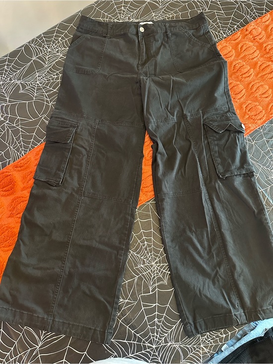 refuge Pants - refuge Cargo Wide-Leg Pants
